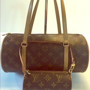 PRE OWNED LOUIS VUITTON PAPILLON 30